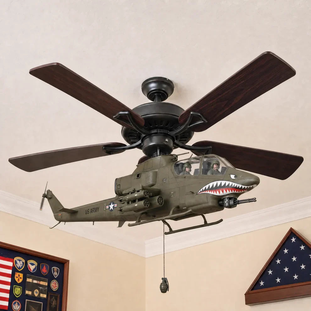 MilitaryFan™ - Helicopter Fan Kit